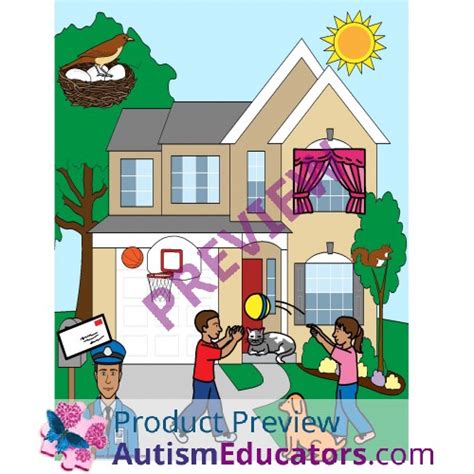 A sick day for amos mcgee by philip c. FREE Autism Picture Comprehension and Worksheets