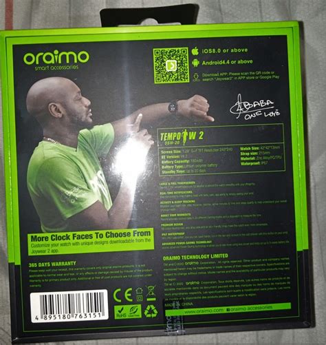 Oraimo compact 10000mah ultra slim dual ports fast charging power bank portable charger with multiprotect safety systemproduct feature:battery cell type: Oraimo Smart Watch 16k - Technology Market - Nigeria