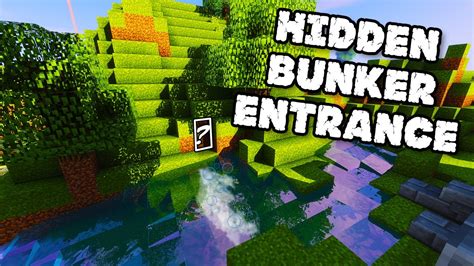 Minecraft Tutorials Minecraft Tutorial 10 Bunker Hidden Entrance