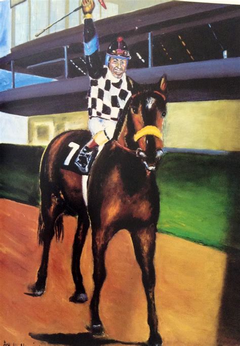 Horse Racing Oil Paintings Joe Wilder Md