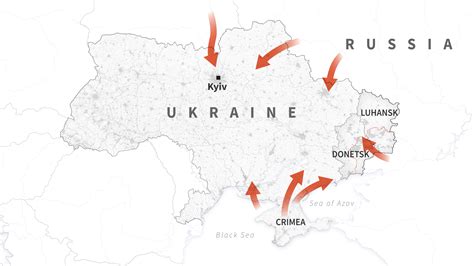 Maps Tracking The Russian Invasion Of Ukraine