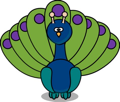 Peacock Clip Art At Vector Clip Art Online Royalty Free