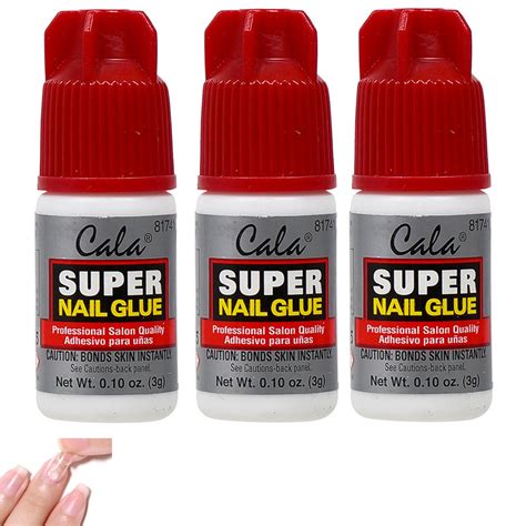3 Pc Professional Super Nail Glue 3g Acrylic Art Glue French False Man