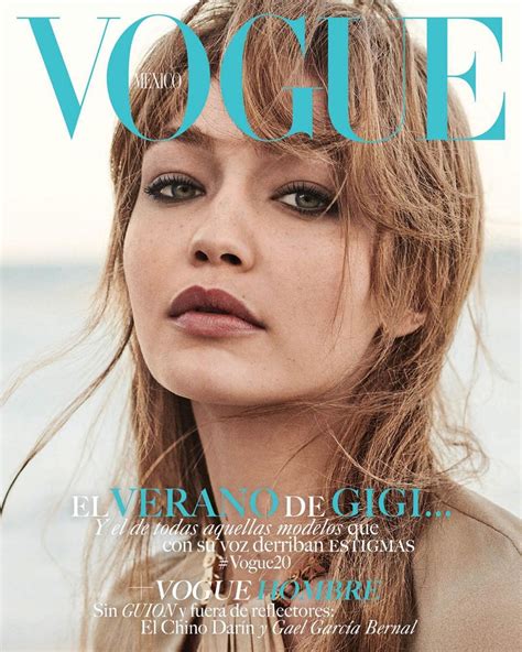 Gigi Hadid Vogue Mexico June 2019 • Celebmafia