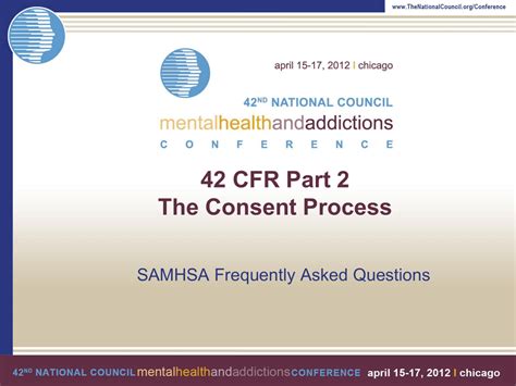 42 Cfr Part 2 The Consent Process