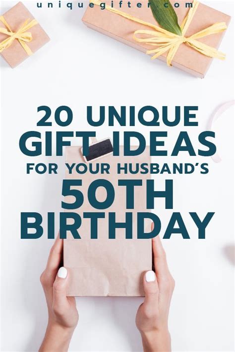 A birthday gift does not have to be expensive. gift ideas for your husband's 50th birthday | Milestone ...