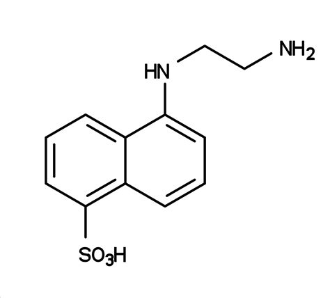 Edans Acid 5 2 Aminoethylaminonaphthalene 1 Sulfonic Acid Cas