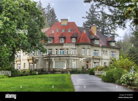 The Pittock Mansion In Portland Oregon Stock Photo Alamy