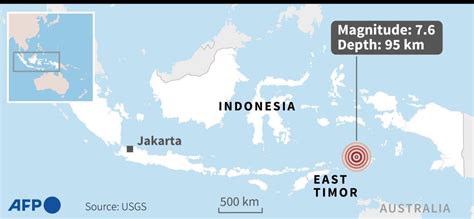 Strong 76 Magnitude Quake Hits Off Indonesia Usgs Flipboard