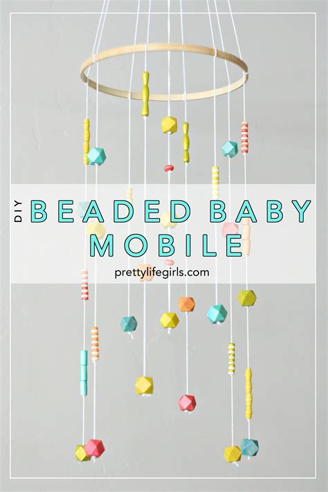 Diy Baby Mobile Tutorial Diy Projects The Pretty Life Girls
