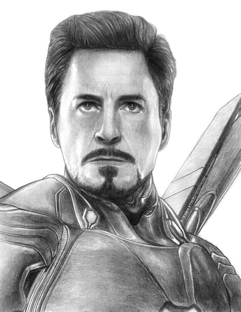 Iron Man Tony Stark Avengers Infinity War By Soulstryder210