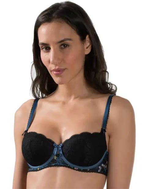 Aubade Femme Artiste Moulded Half Cup Bra Ma04 Underwired Womens Luxury