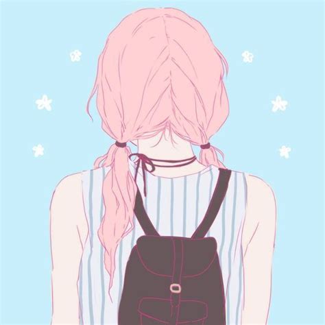 Cute Illustration Pastel Color Drawing Girl Aesthetic Anime Cute