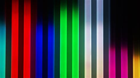 Download Wallpaper 2560x1440 Stripes Colorful Lines Backlight