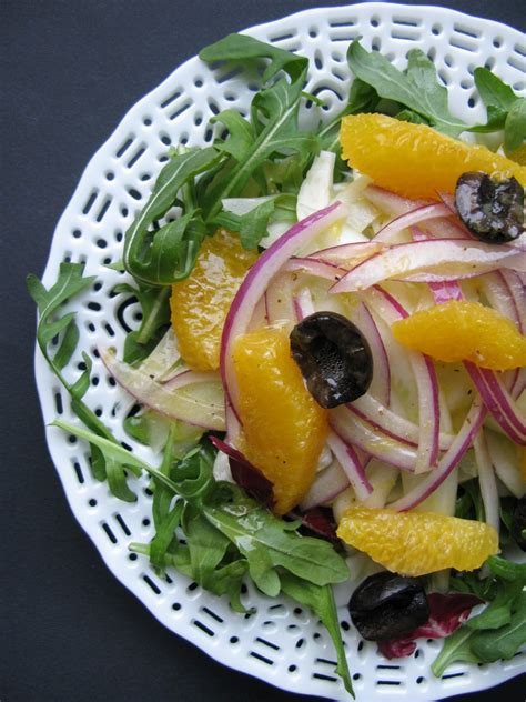 Salade d orange au fenouil pour 4 personnes