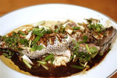 Pits And Pixels Steamed Sea Bass Chinese Style
