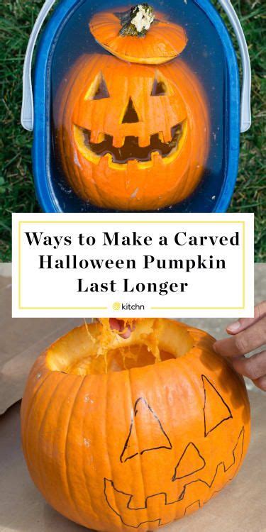 The Best Ways to Make a Carved Halloween Pumpkin Last Longer | Pumpking