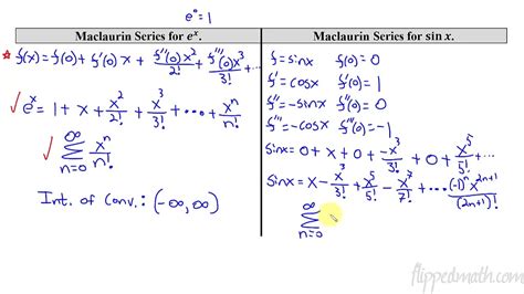 Calculus Bc 1014 Finding Taylor Or Maclaurin Series For A Function