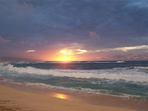 Sunset Beach North Shore Oahu North Shore Oahu Beach Sunset Beyond
