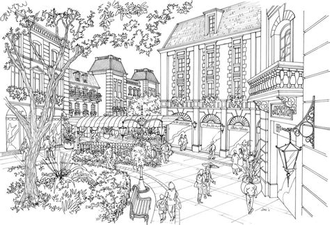 Drawing theory drawing digital drawing illustration fundamental skills. Sketch of Town centre by Manu05 on deviantART | Architectural sketch, Architecture sketch