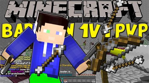 Minecraft Badlion 1v1 Pvp Bow Shots On Point Youtube