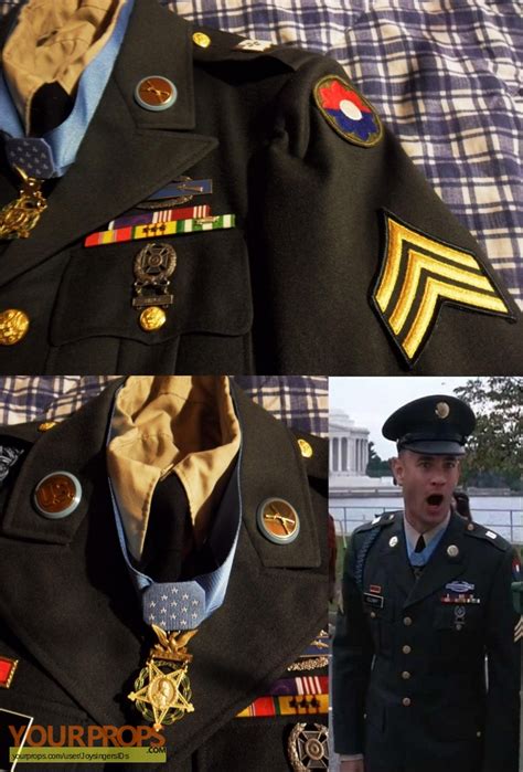 Forrest Gump Forrest Gump Uniform With Medal Of Honor Replica Movie Costume