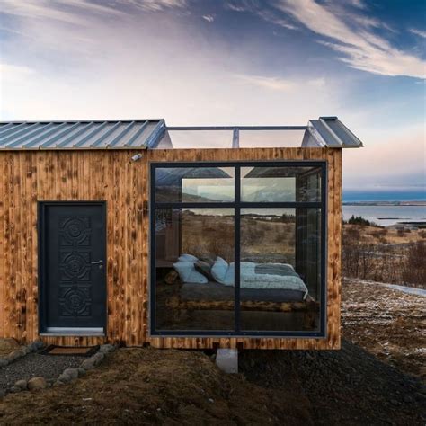 Iceland S Panorama Glass Lodge Lets You Doze Off Under Northern Lights