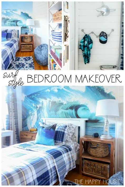 20 perfect girl's bedroom design ideas. Surf Style Beachy Bedroom Makeover Reveal | The Happy Housie