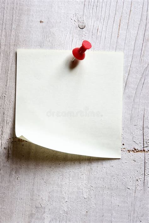 58 Single Blank Note Paper Attached Free Stock Photos Stockfreeimages
