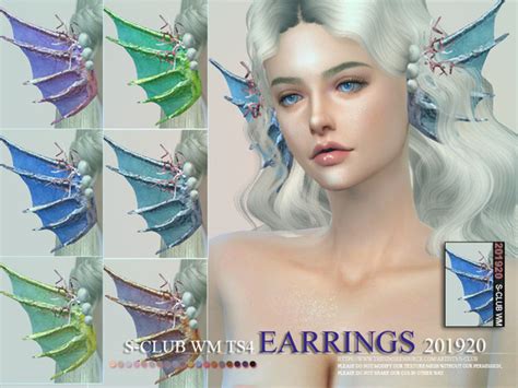 Earrings 201920 By S Club Wm At Tsr Sims 4 Updates