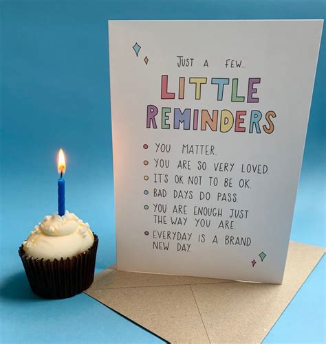 Little Reminders Card Artismytherapy