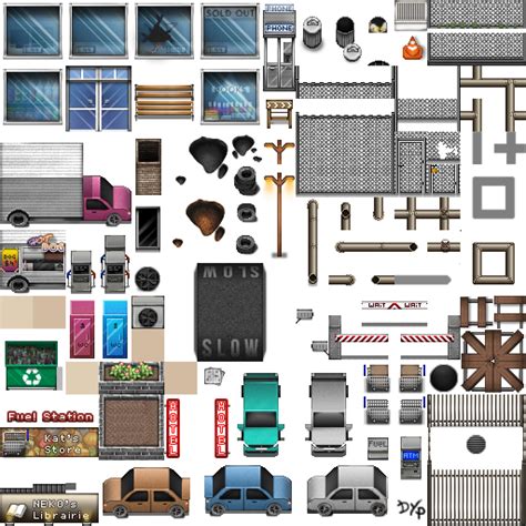 Rpg Maker Vx Ace Tileset Template