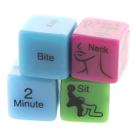 4 Oral Sex Dice Game Shop Little Genie Products At Pinkcherry