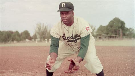 Jackie Robinson Becomes First African American Player In Major League