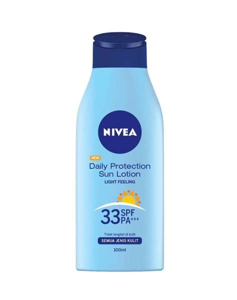Nivea Daily Protection Sun Lotion Spf 33 Pa Review Female Daily