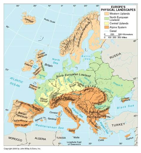 Unit 2 Geography Of Europe And Geographic Understanding
