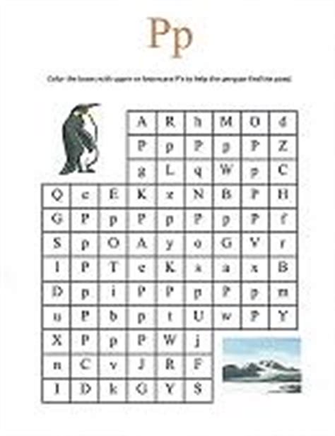letter p worksheets for kids preschool and kindergarten