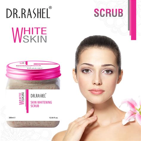 Drrashel White Skin Scrub For Skin Whitening Skin Lightening Dark