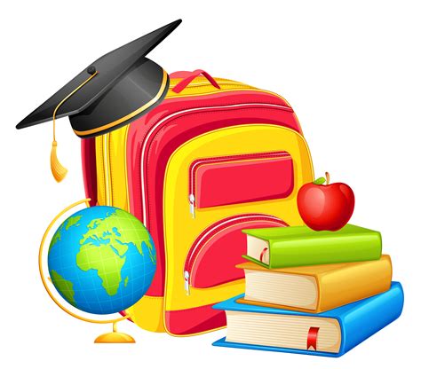 School Backpack And Decorations Png Clipart Gallery Yopriceville