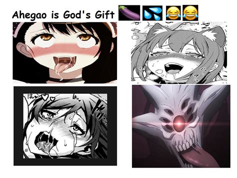 Ahegao Face Meme Png Png Funny