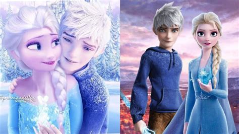 Elsa And Jack Frost Faded Disney Frozen Youtube