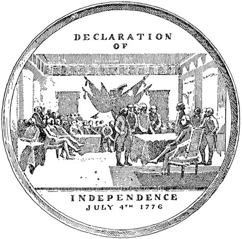 United States Declaration Of Independence Independence Day Clip Art