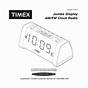 Timex T1251 Clock Radio User Manual