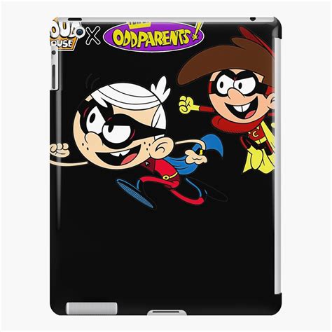 The Fairly Odd Parents Lincoln Ace Savvy And Timmy Cleft Ipad Case