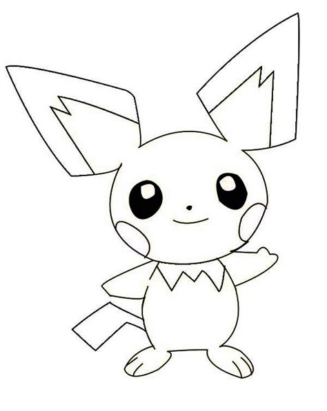Draw Pokemon Pichu Pokemon Drawing Easy