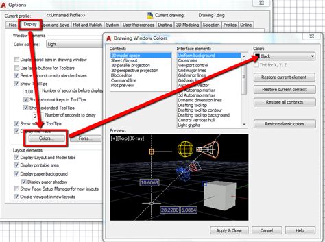 Cómo Cambiar El Color De Fondo En Autocad