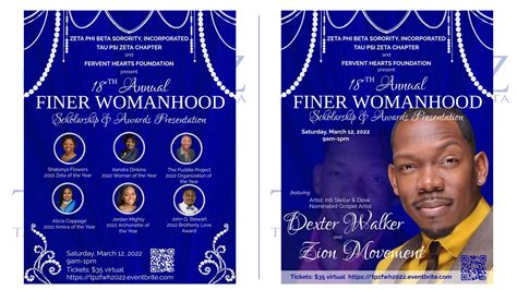 18th Annual Finer Womanhood Scholarship And Awards Presentation Tau Psi