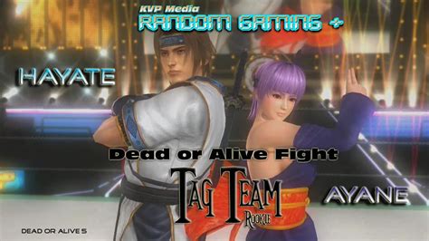 Dead Or Alive Fight Tag Team Rookie Mode Hayate And Ayane Doa5 Youtube