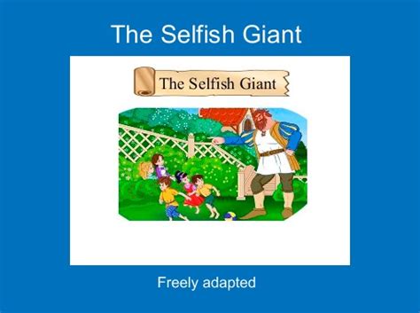 The Selfish Giant Free Books And Childrens Stories Online Storyjumper
