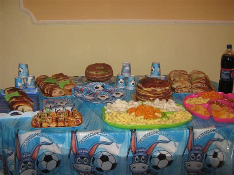 Compleanno con animazione e buffet. in cucina con mary: idee buffet